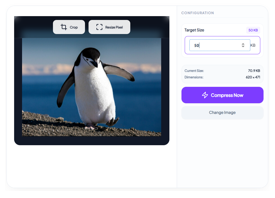 Set Your Target Size