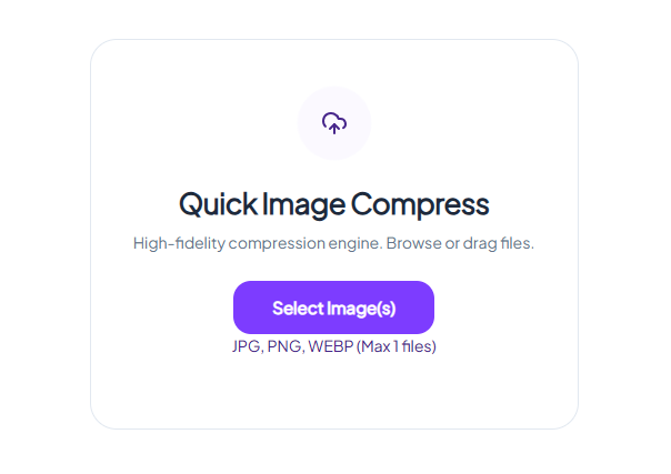 Upload step screenshot
